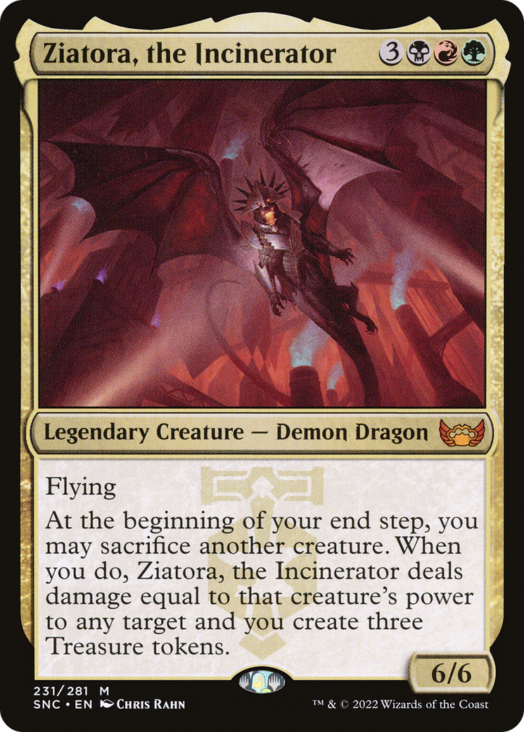 Ziatora, the Incinerator (SNC-231) -  Foil