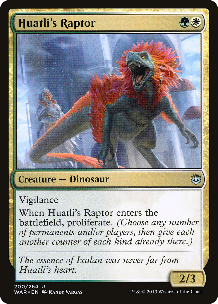 Huatli's Raptor (WAR-200) -