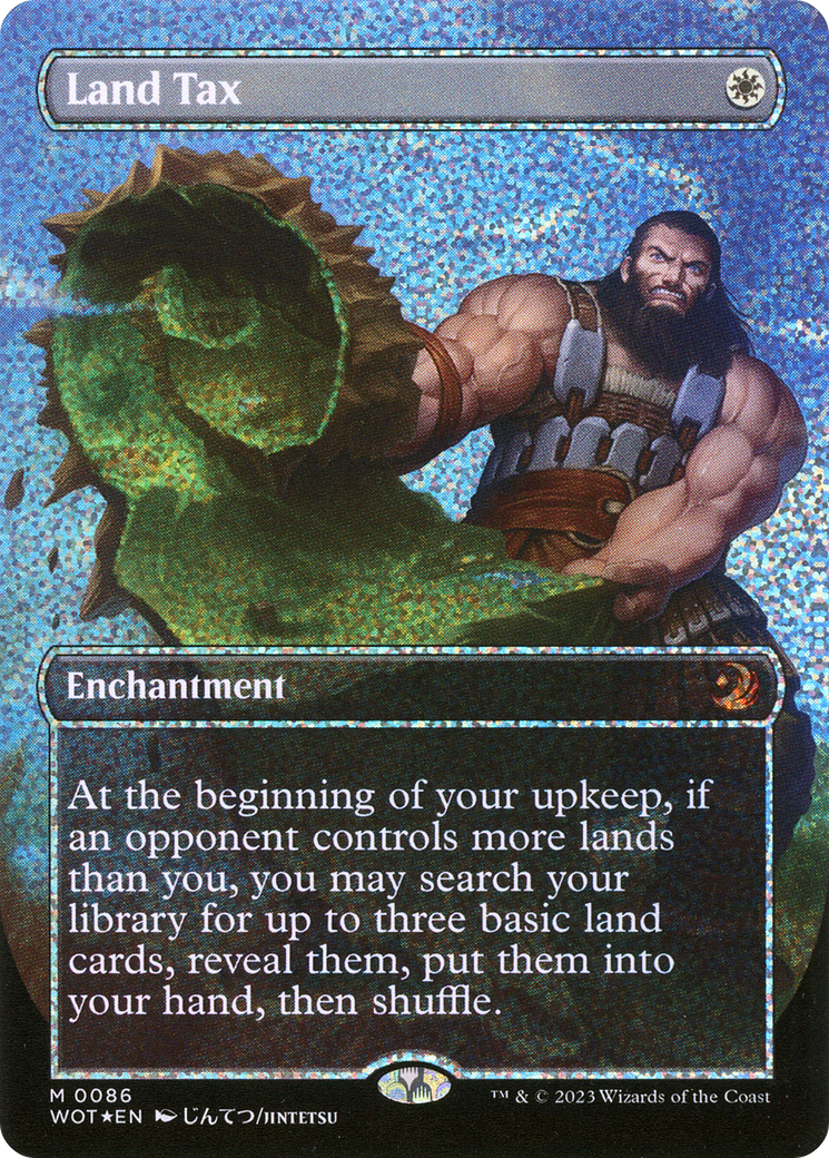 Land Tax (WOT-086) -  (Borderless) Foil