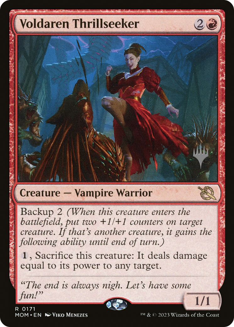 Voldaren Thrillseeker (PPMOM-171P) -  Foil