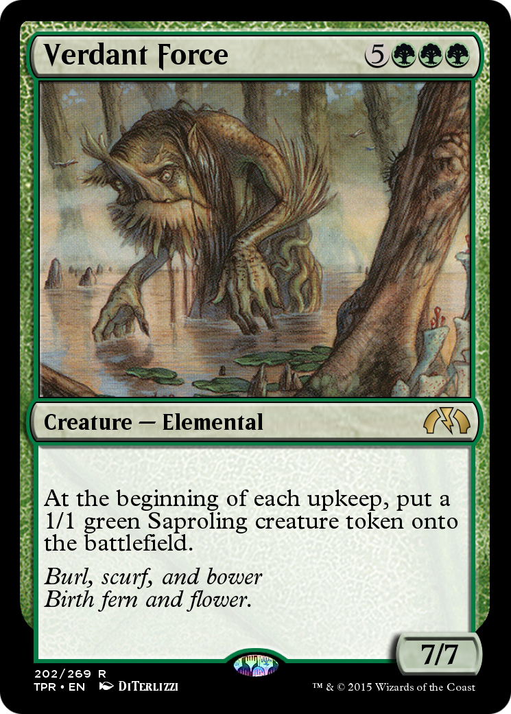 Verdant Force (TPR-202) -  Foil