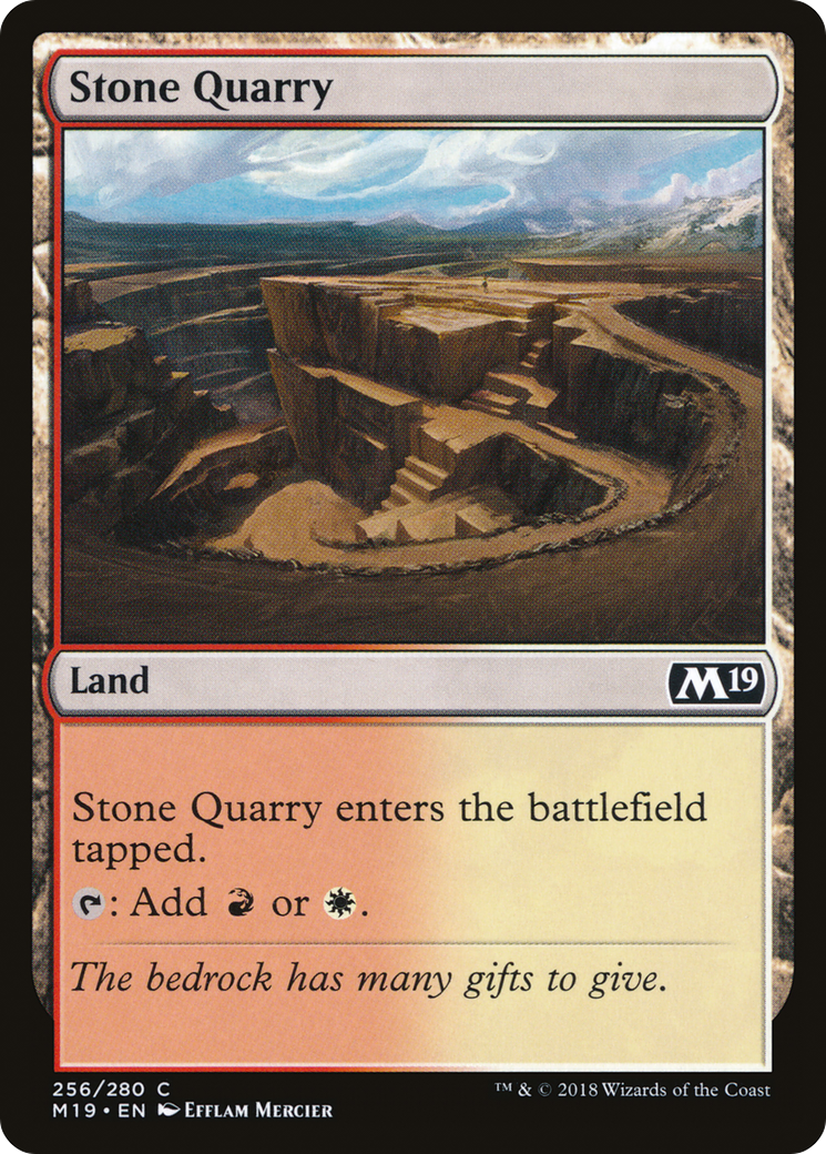 Stone Quarry (M19-256) -  Foil