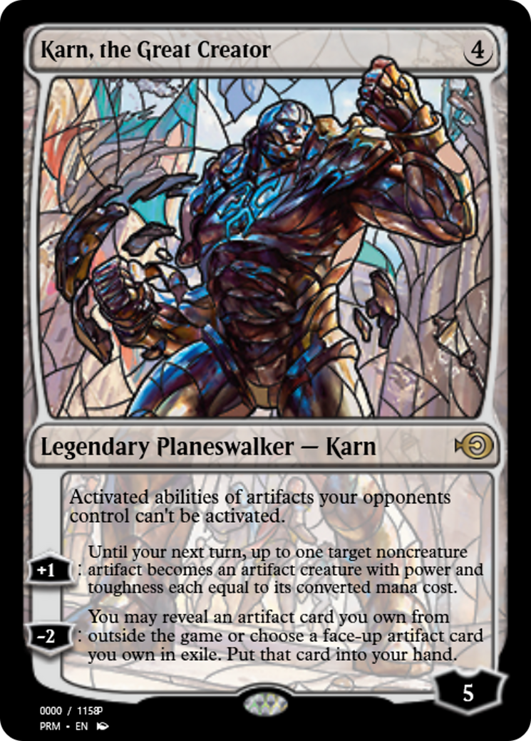 Karn, the Great Creator (PRM-77979) -  Foil