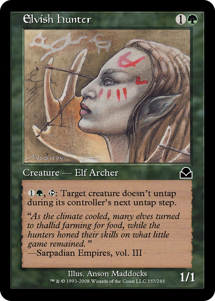 Elvish Hunter (ME2-157) -  Foil