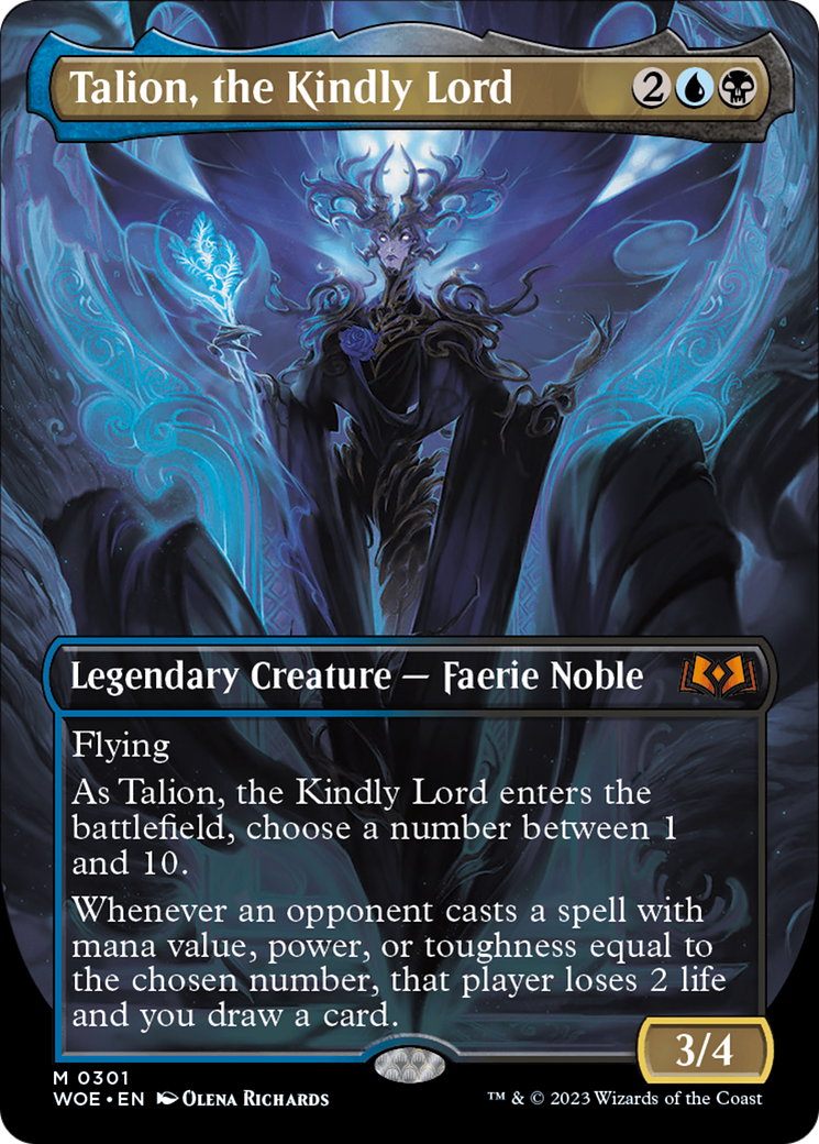 Talion, the Kindly Lord (WOE-301) -  (Borderless)