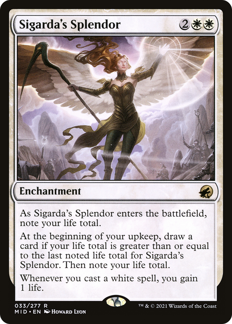 Sigarda's Splendor (MID-033) -  Foil