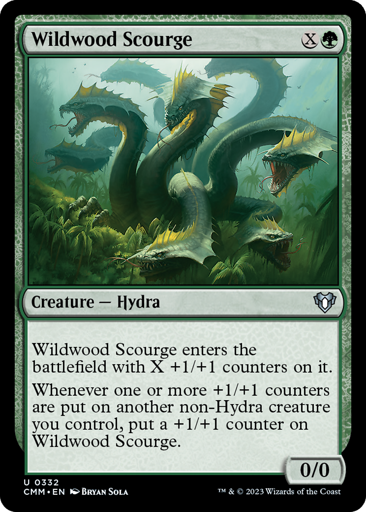 Wildwood Scourge (CMM-332) -  Foil