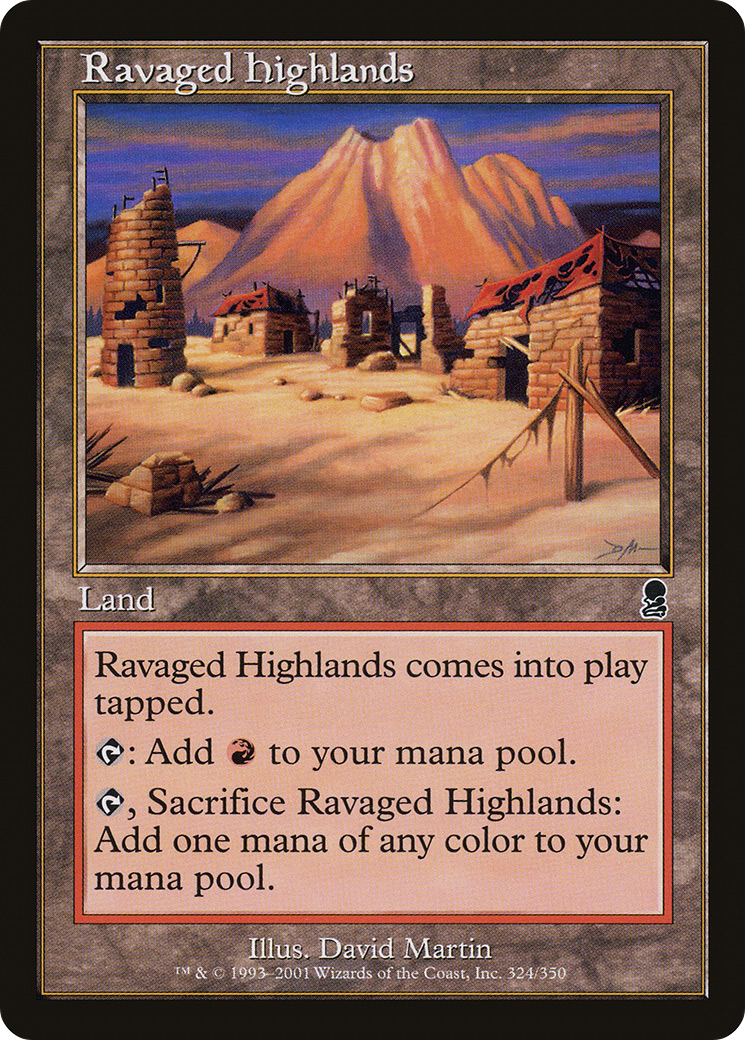 Ravaged Highlands (ODY-324) -  Foil