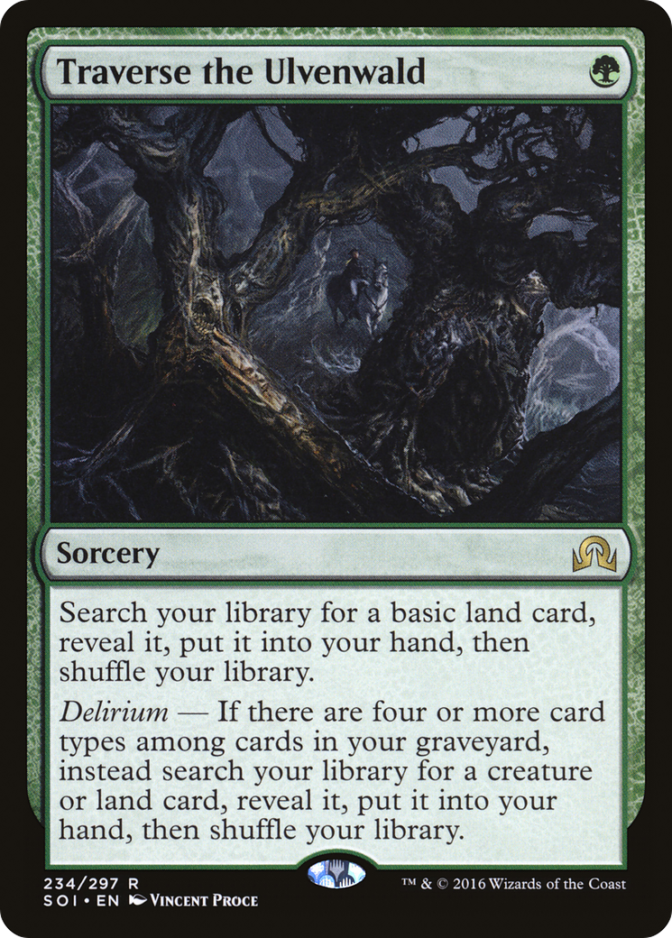 Traverse the Ulvenwald (SOI-234) -  Foil