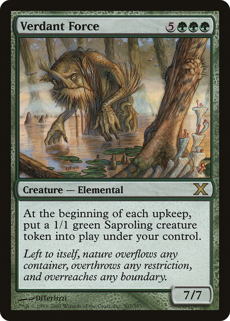 Verdant Force (10E-307) -  Foil