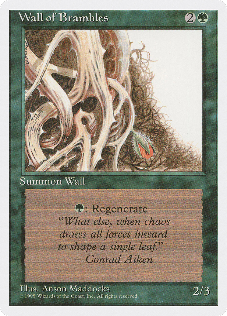 Wall of Brambles (4ED-282) -