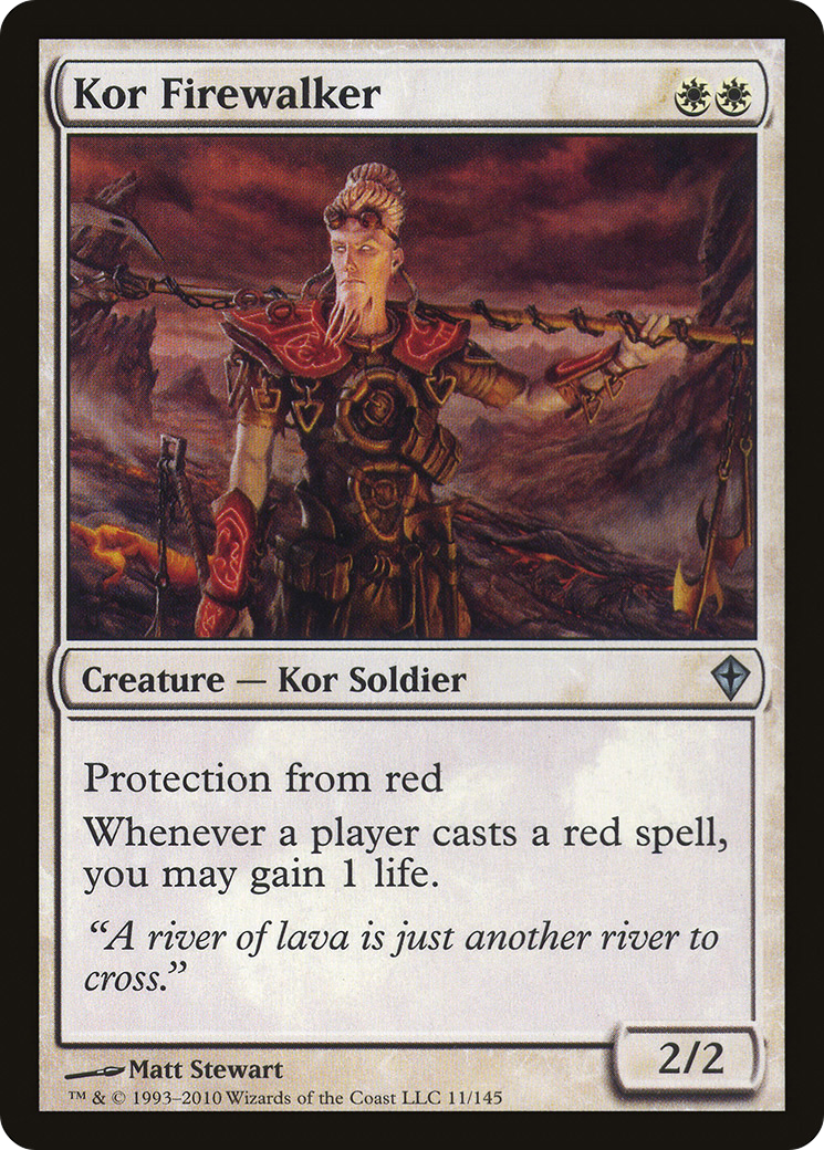 Kor Firewalker (WWK-011) -  Foil