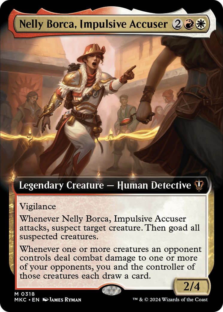 Nelly Borca, Impulsive Accuser (MKC-318) - : (Extended Art) Foil