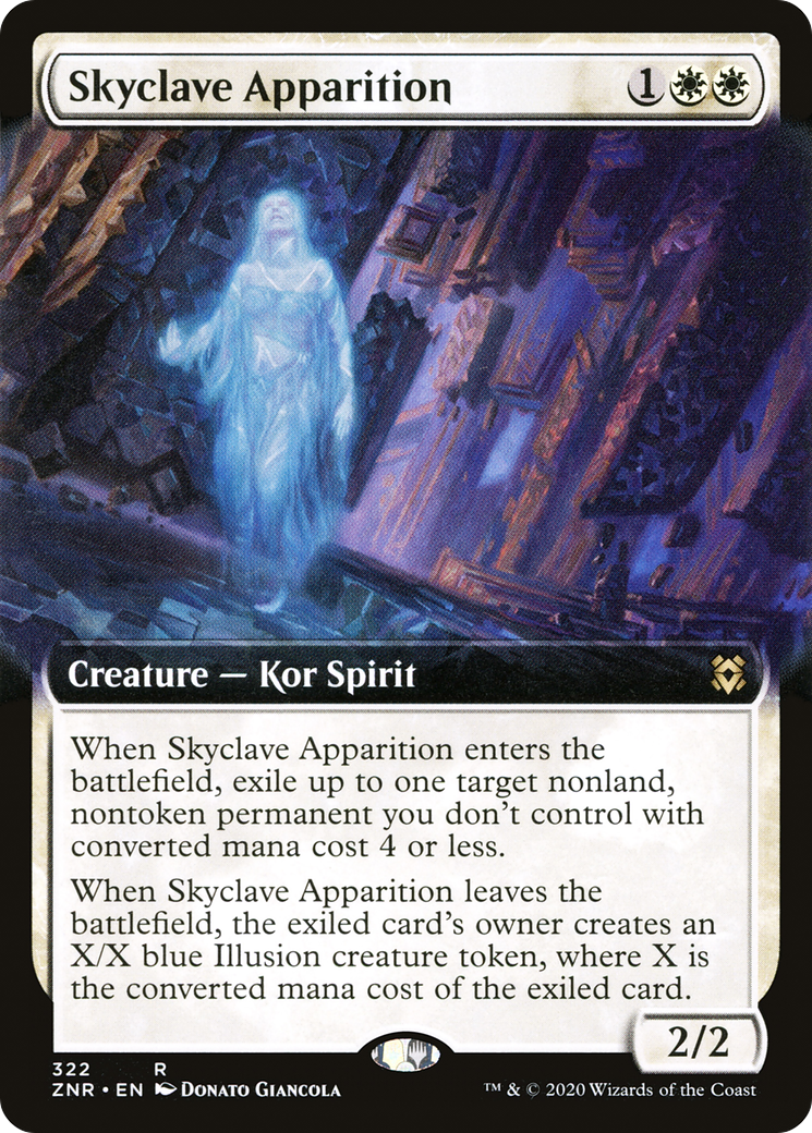 Skyclave Apparition (ZNR-322) - : (Extended Art) Foil