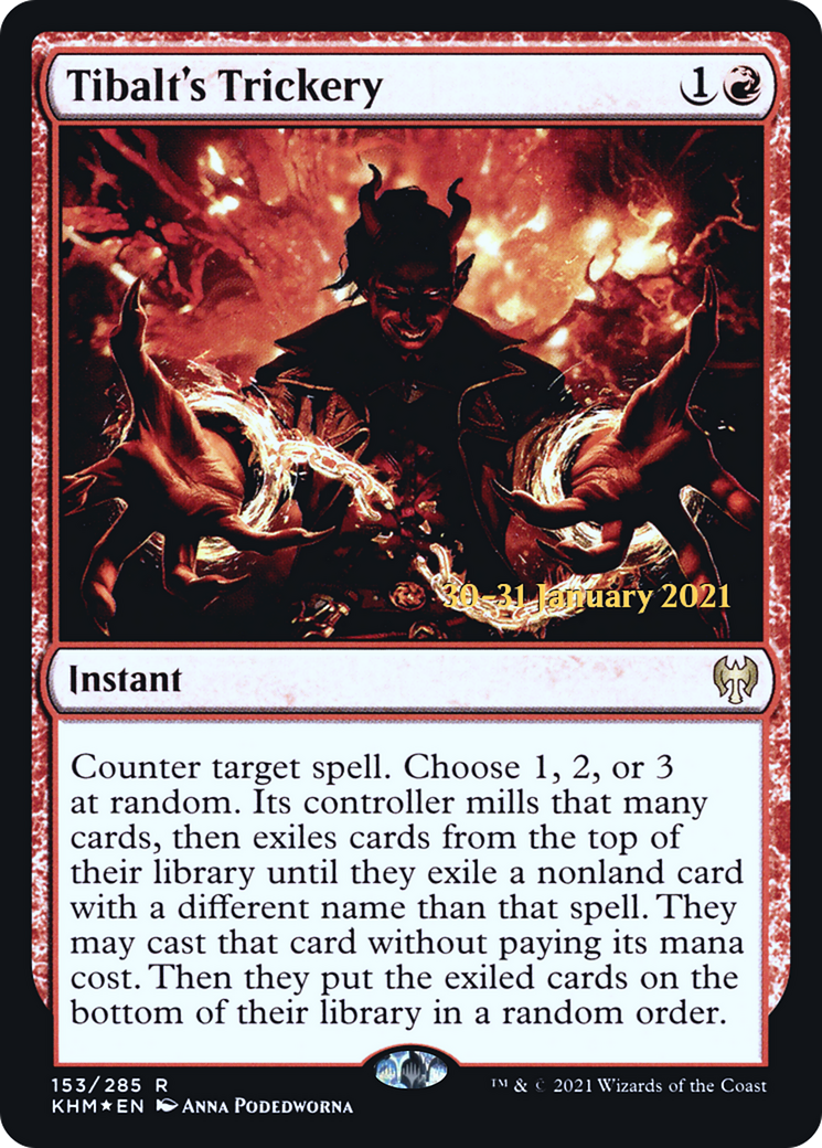 Tibalt's Trickery (PRE-153S) -  Foil