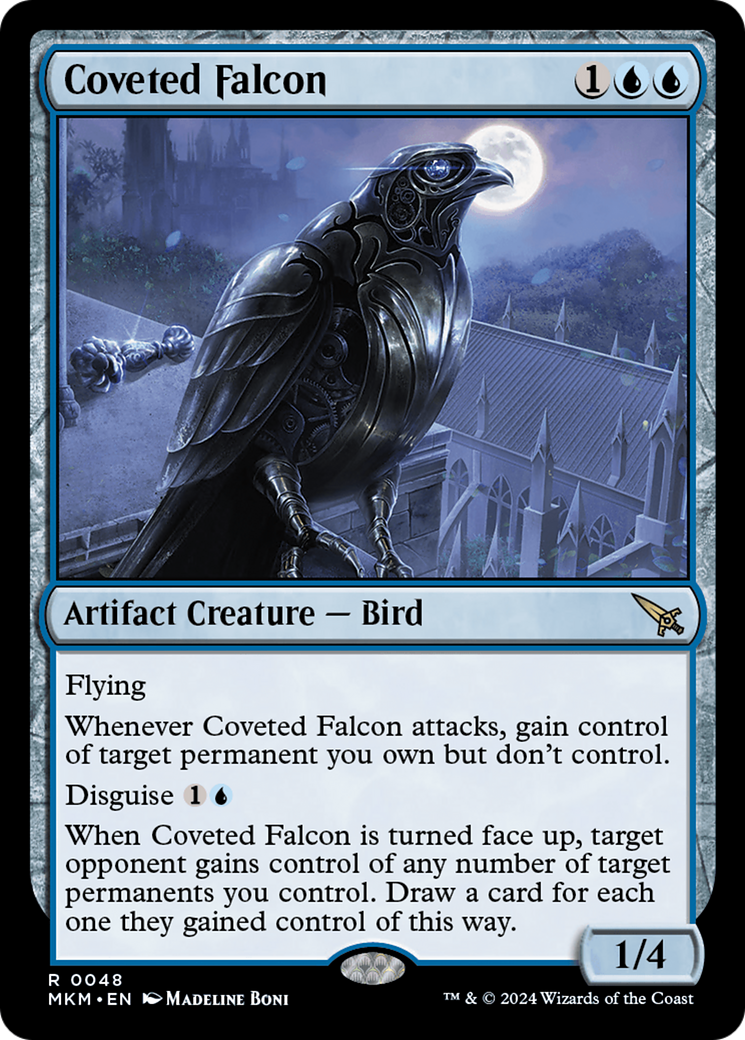 Coveted Falcon (MKM-048) -  Foil