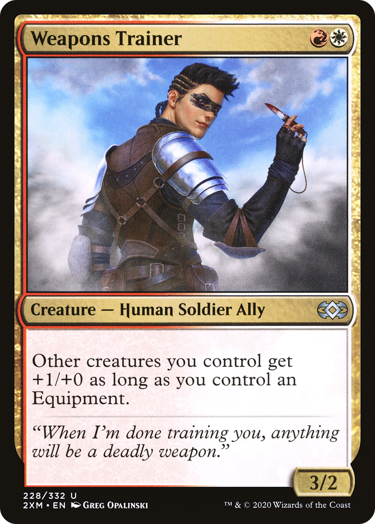 Weapons Trainer (2XM-228) -  Foil