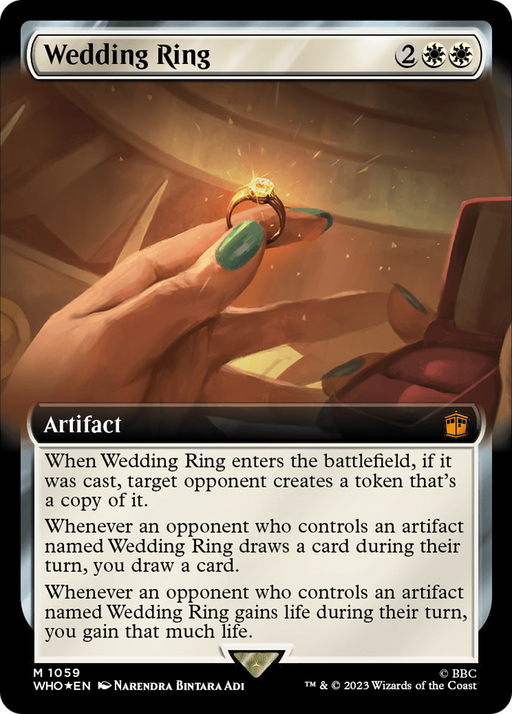 Wedding Ring (WHO-1059) - : (Extended Art) Foil