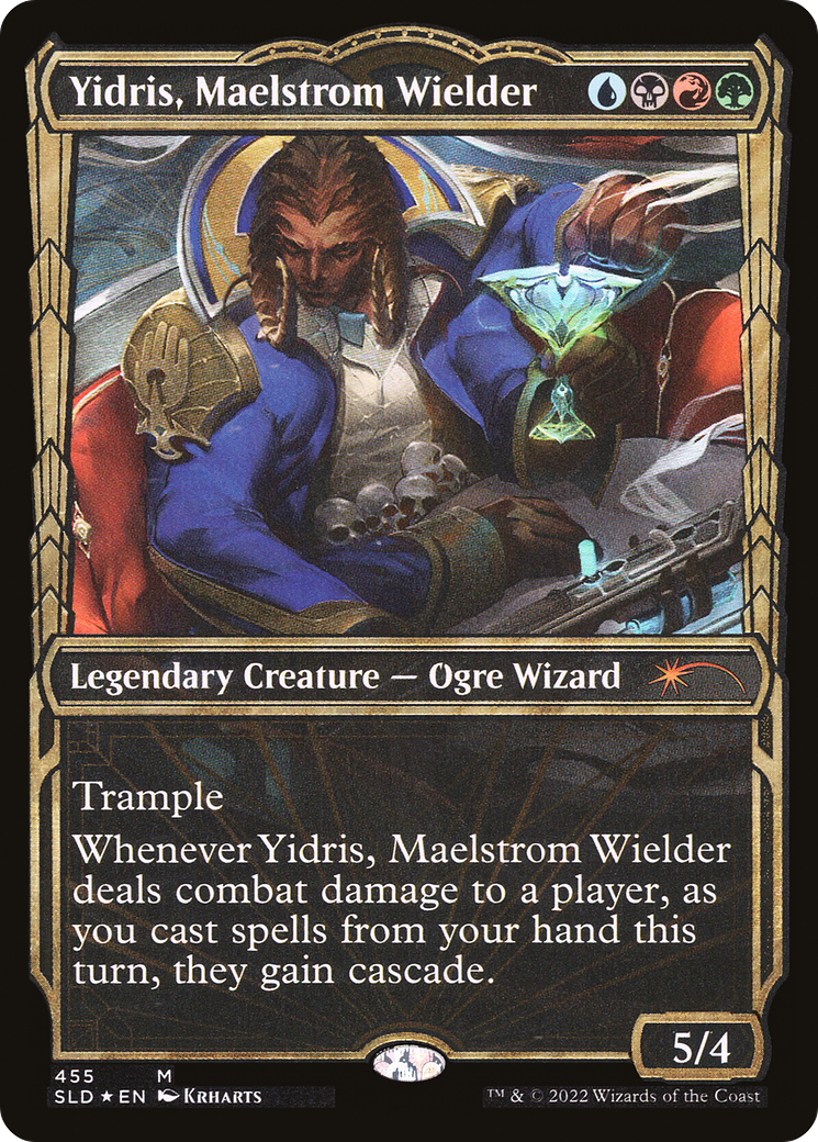 Yidris, Maelstrom Wielder (SLD-455) - : (Showcase) Foil