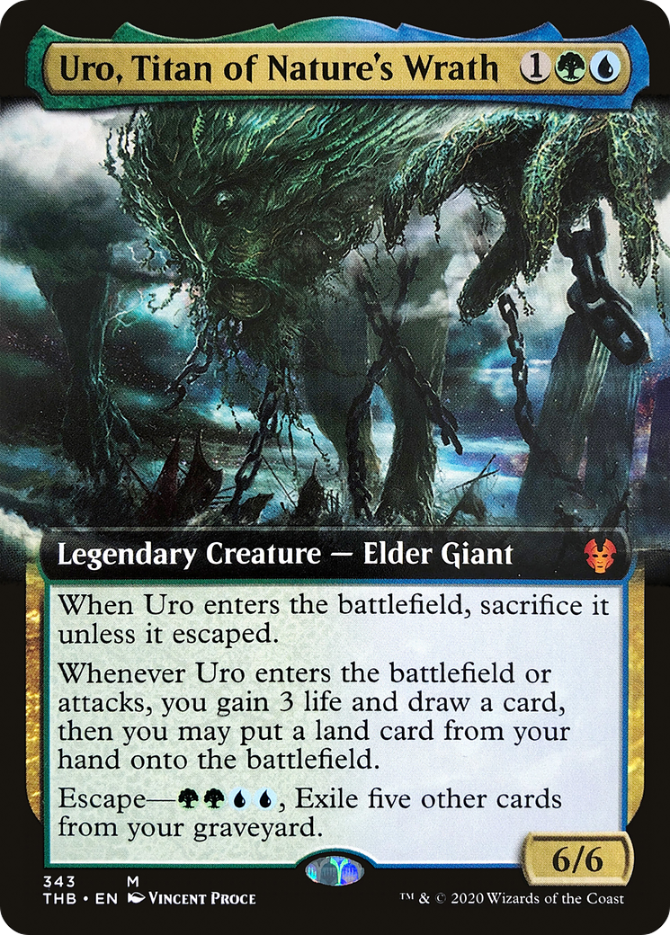 Uro, Titan of Nature's Wrath (THB-343) - : (Extended Art)