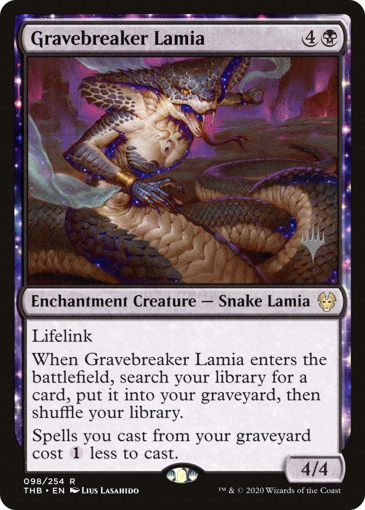 Gravebreaker Lamia (PPTHB-98P) - : (enchantment) Foil