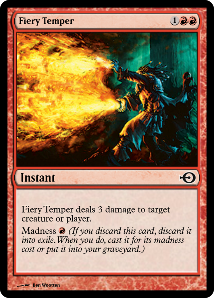 Fiery Temper (PRM-35978) -  Foil