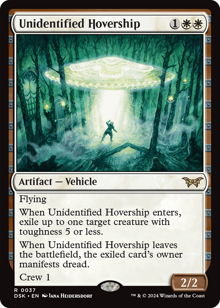 Unidentified Hovership (DSK-037) -  Foil