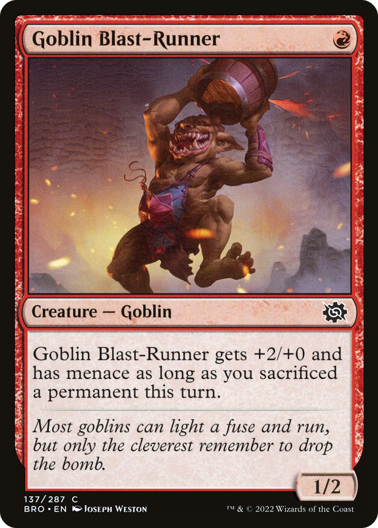 Goblin Blast-Runner (BRO-137) -