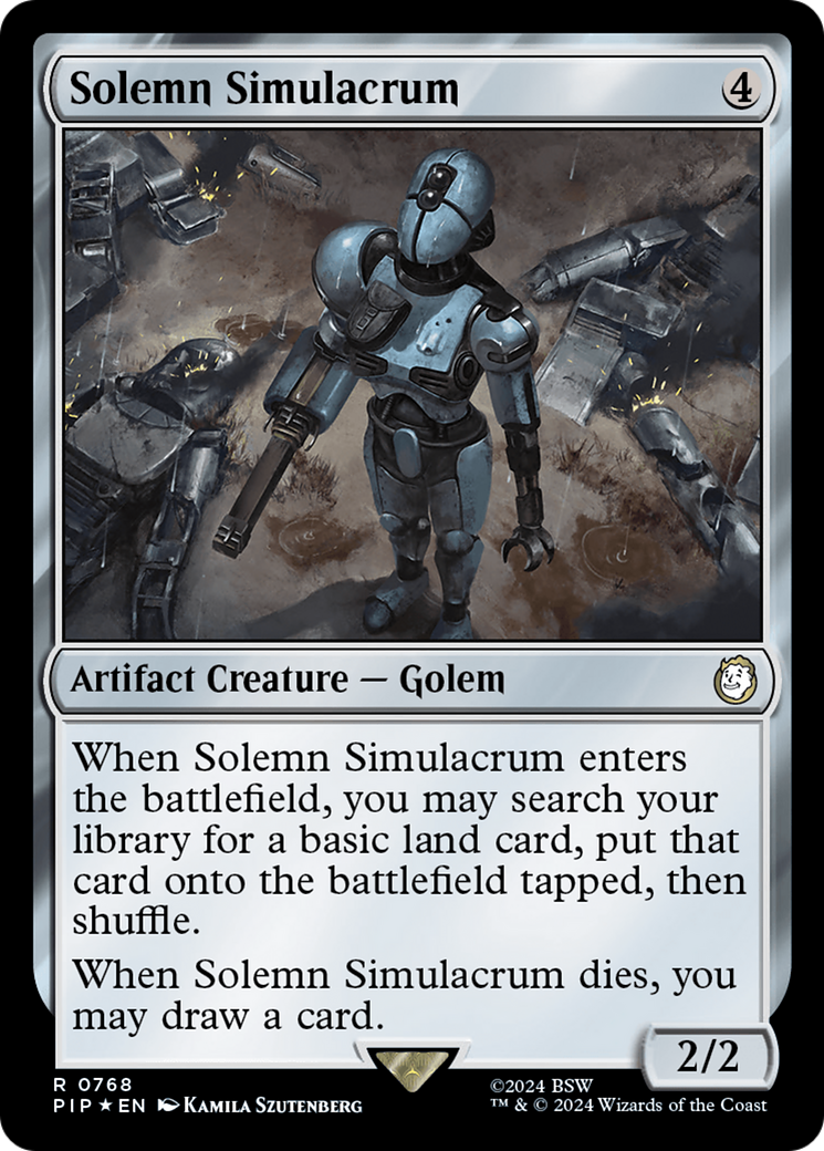 Solemn Simulacrum (PIP-768) -  Foil