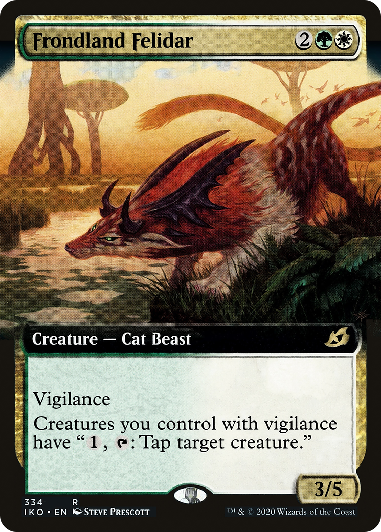 Frondland Felidar (IKO-334) - : (Extended Art) Foil