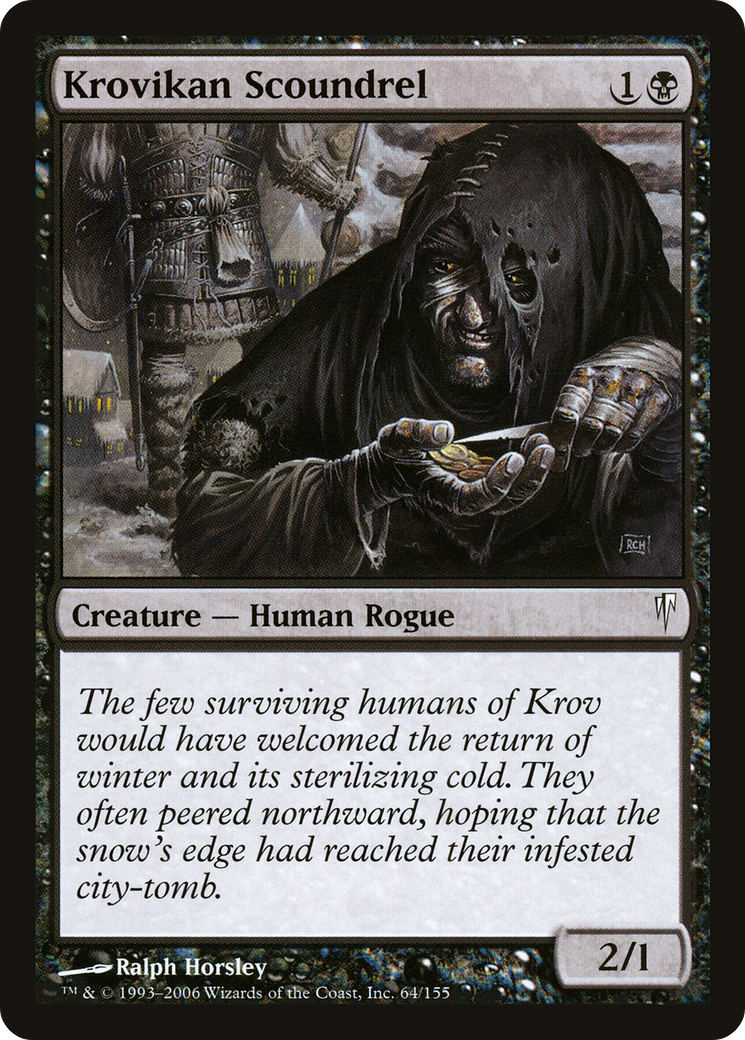 Krovikan Scoundrel (CSP-064) -  Foil