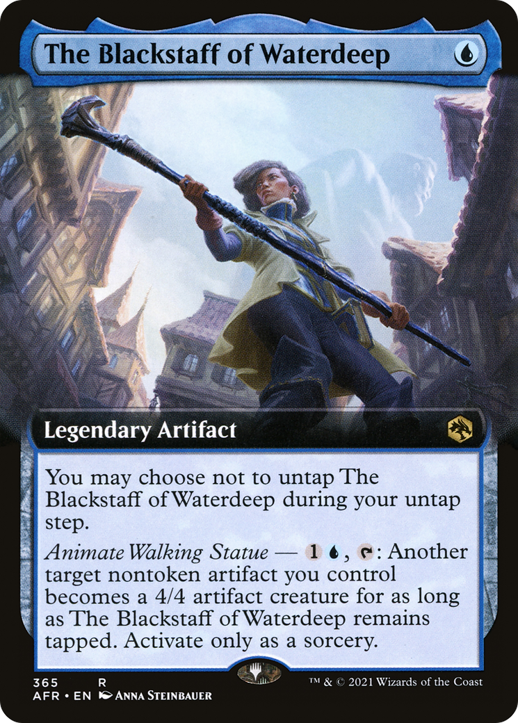 The Blackstaff of Waterdeep (AFR-365) - : (Extended Art)