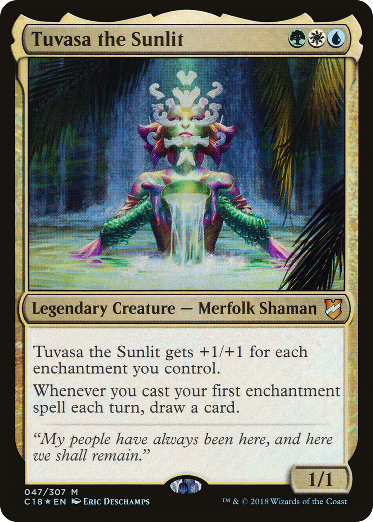 Tuvasa the Sunlit (C18-047) -  Foil