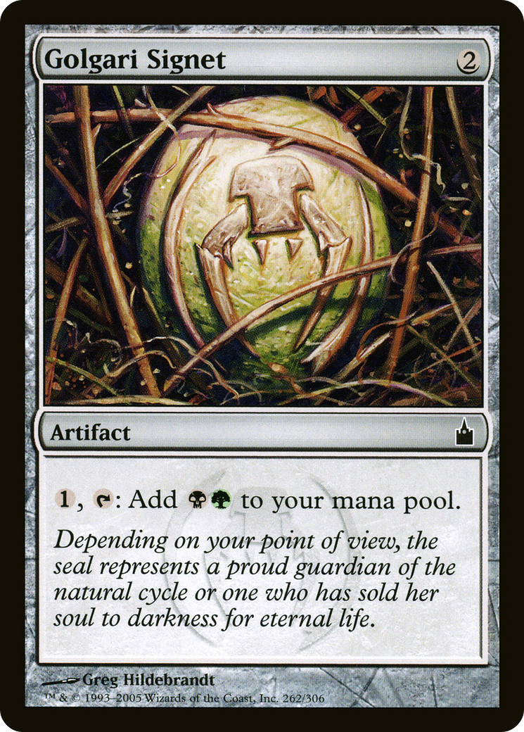 Golgari Signet (RAV-262) -