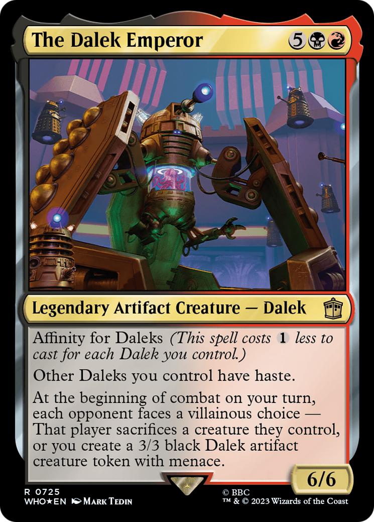 The Dalek Emperor (WHO-725) -  Foil