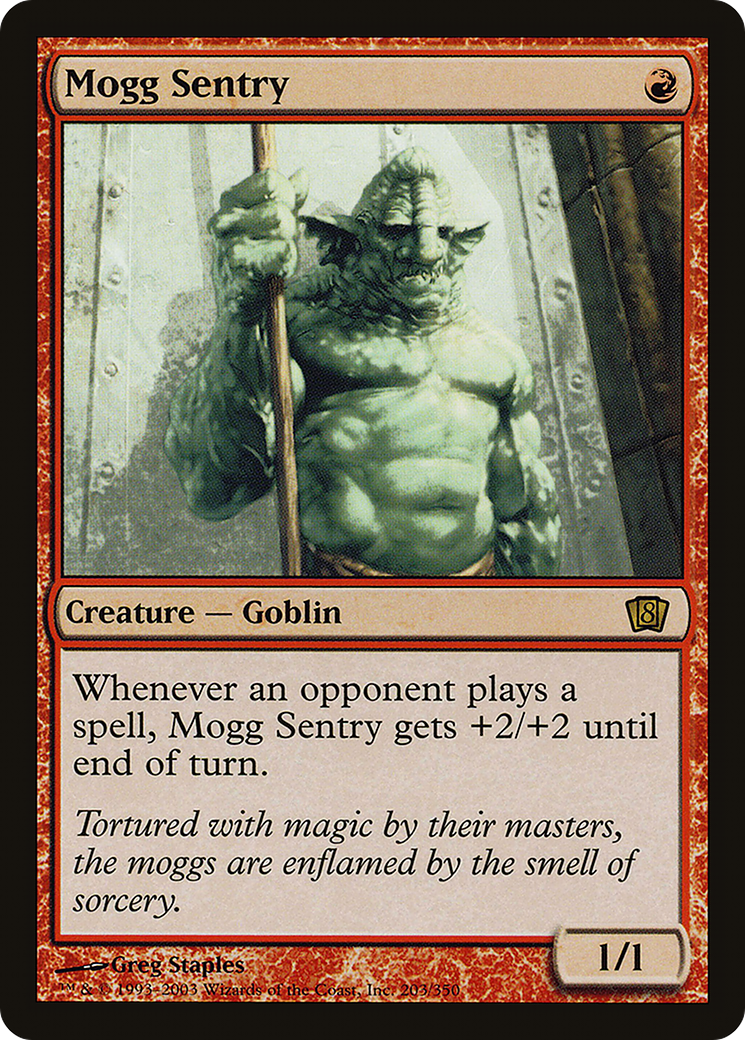 Mogg Sentry (8ED-203★) -  Foil