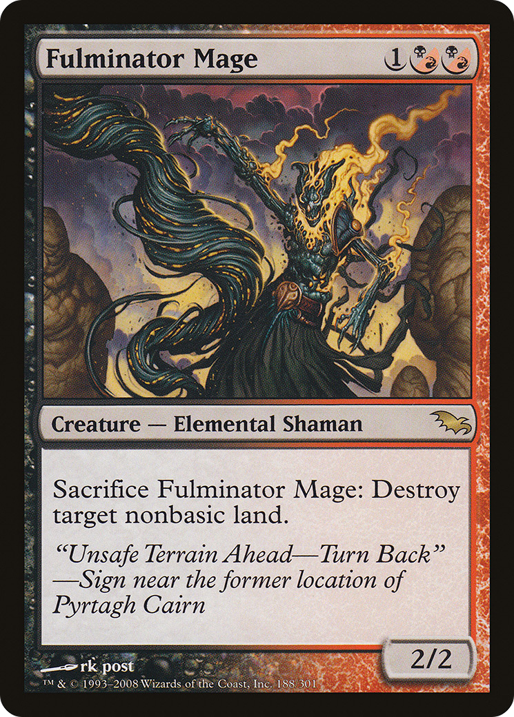 Fulminator Mage (SHM-188) -  Foil