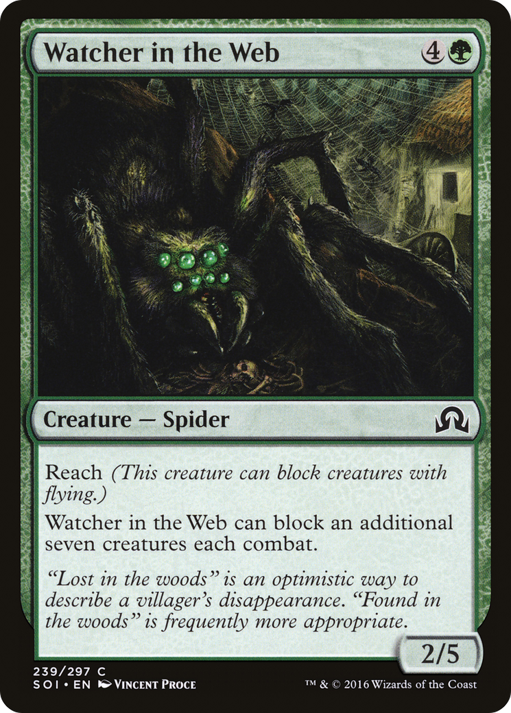 Watcher in the Web (SOI-239) -  Foil