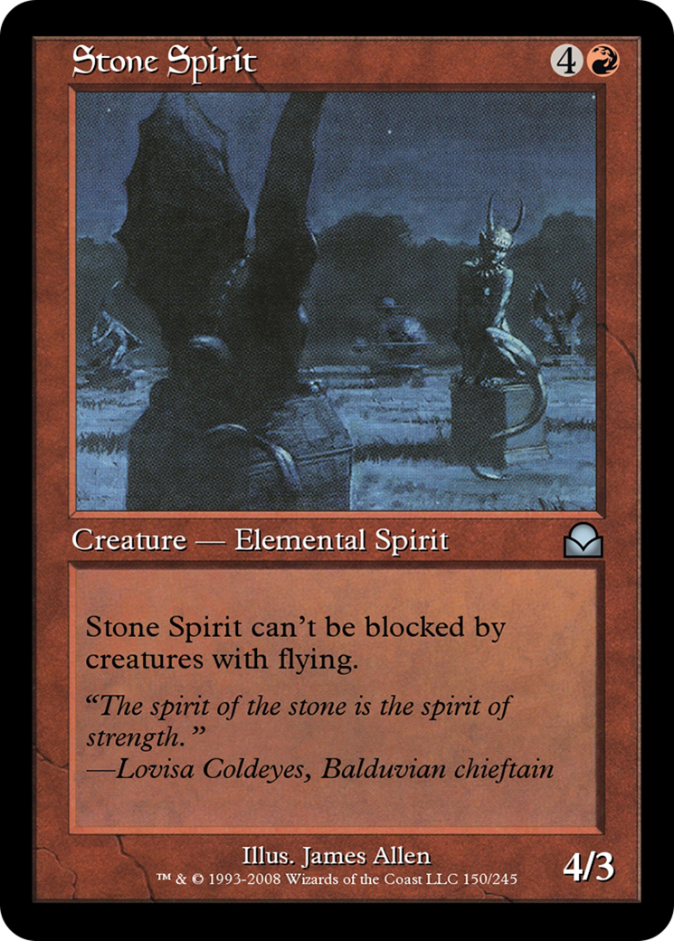 Stone Spirit (ME2-150) -  Foil