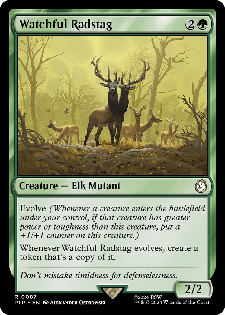 Watchful Radstag (PIP-087) -  Foil