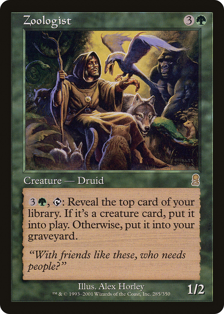 Zoologist (ODY-285) -  Foil