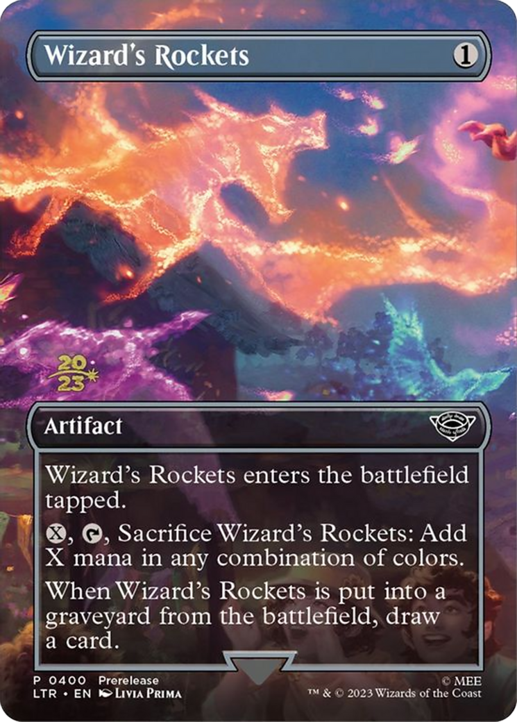 Wizard's Rockets (PRE-400S) -  (Borderless) Foil