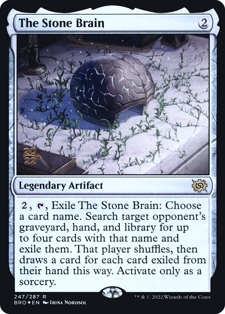 The Stone Brain (PRE-247S) -  Foil