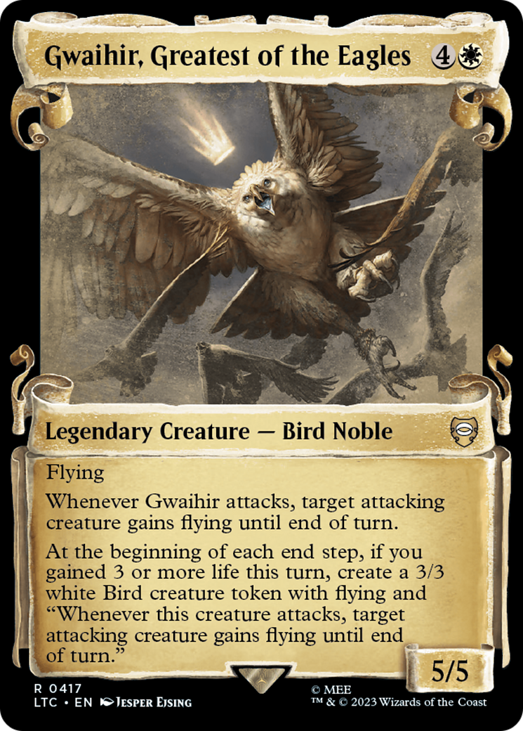 Gwaihir, Greatest of the Eagles (LTC-417) - : (Showcase) Foil