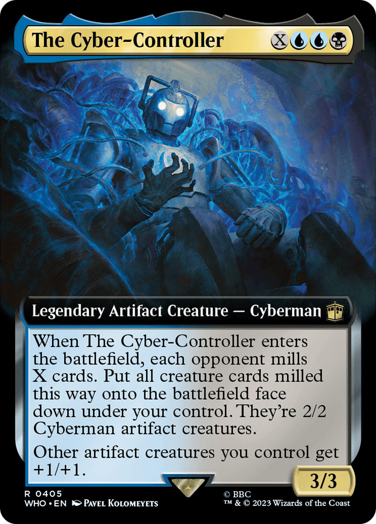 The Cyber-Controller (WHO-405) - : (Extended Art) Foil