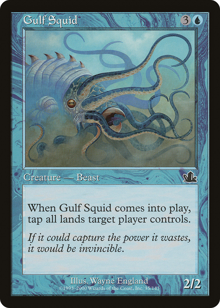 Gulf Squid (PCY-035) -  Foil