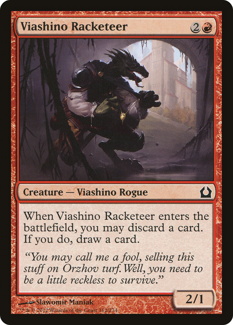 Viashino Racketeer (RTR-112) -  Foil