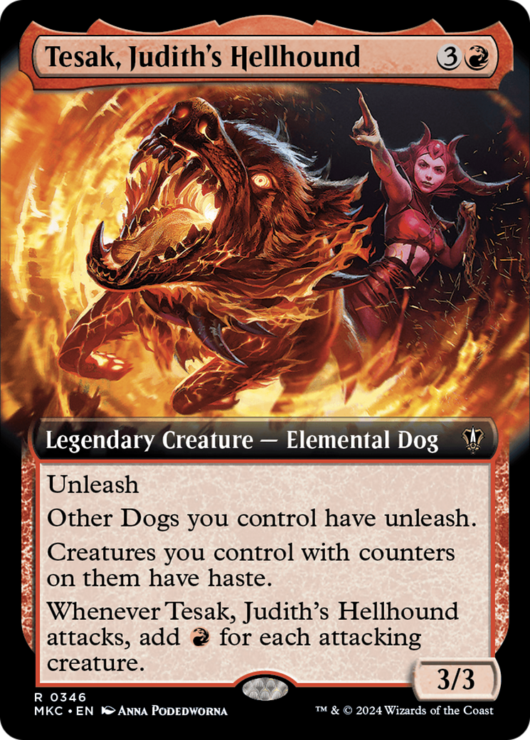 Tesak, Judith's Hellhound (MKC-346) - : (Extended Art)