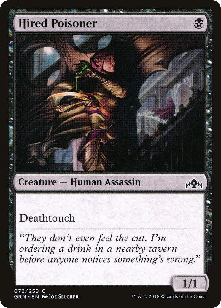 Hired Poisoner (GRN-072) -