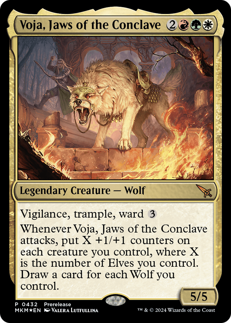 Voja, Jaws of the Conclave (PRE-432) -  Foil